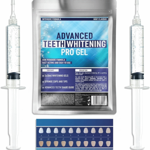 2x Professional Teeth Whitening Gel - Advanced Formula - 10ml Syringe